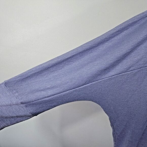 Northern Reflection Cardigan Sweater XL Stretch Soft Open Front Flowy Purple - Picture 6 of 13